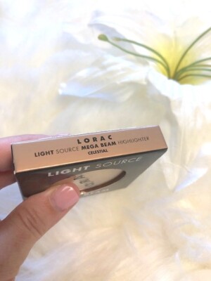 Lorac Light Source Mega Beam Highlighter Gilded Lily / Celestial Full Size