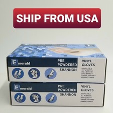 Large Vinyl Gloves *Lightly Powdered* 200 COUNT [VGLX2]