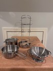Melissa  Doug Stainless Steel Pots  Pans, 8 Piece Play Kitchen Set, Premium — photo 4