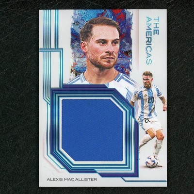 2026 Futera Incredible Alexis Mac Allister Game Worn Jersey Aqua 6/9 ZD7459