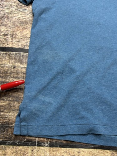 Polo Ralph Lauren camicia uomo grande vestibilità classica blu cotone moderno - Foto 7 di 13