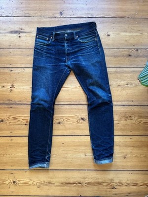 Pure Blue Japan   XX-013 Denim (Super Slim Tapered Fit), 32/34