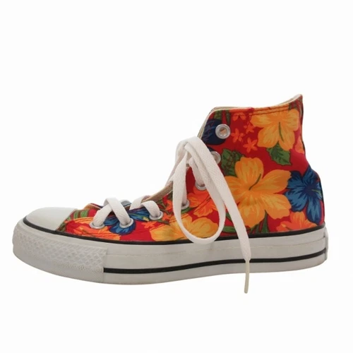 Scarpa sneaker Converse All Star RESOFLA HI taglio alto logo ibisco totale usata 5745