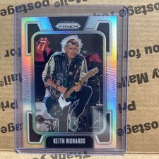 2025 Panini Prizm Rolling Stones #13 Keith Richards Silver Prizm
