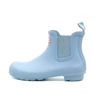 Hunter Damen WFS2078RMA Gummistiefel Hellblau Gummi Chelsea Boots EU 42