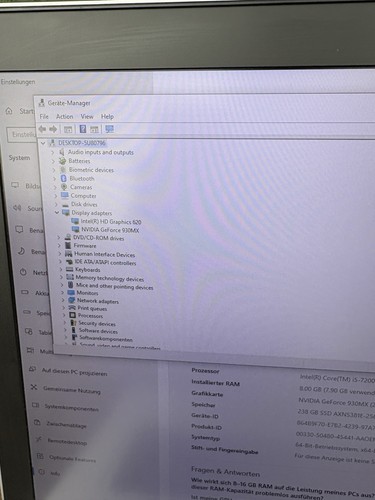 Notebook HP ProBook 470 G4 17 Zoll FHD\i5-7200U\8 GB+SSD 256GB\NVIDIA 930MX 2 GB - Afbeelding 15 van 18