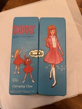 Vtg 1964 SKIPPER Doll Barbie's Little Sister CARRYING CASE only 