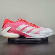 Adidas Adizero Ubersonic 5 Tennis Shoes All Court Pink IH9936 Women's Sz 10.5
