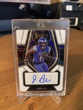2022 Panini Select Draft Picks Josh Ali Auto White Laser Prizm /49 #RS-JAL