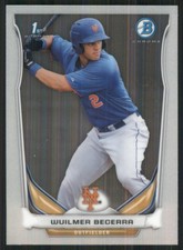 2014 Bowman Chrome #BCP96 Wuilmer Becerra New York Mets Baseball Card 35252
