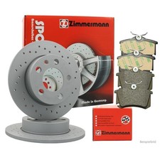 Zimmermann Bremsenset hinten Sport Bremsscheiben + Bremsbeläge VW