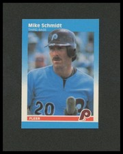 1987 Fleer Classic Miniatures #97 Mike Schmidt Baseball Card