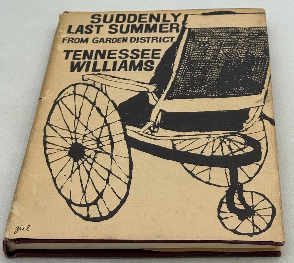 Suddenly Last Summer - Tennessee Williams 1st EDITION HCDJ  1958 GOOD VINTAGE Foto 4 de 4