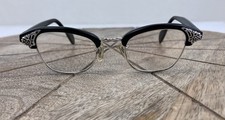 Vintage American Optical Browline Eyeglasses 12KGF Gold Filled USA