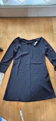  Klassisches Abendkleid Minikleid kurzes Kleid Cerruti Schwarz Größe 38 Cerutti