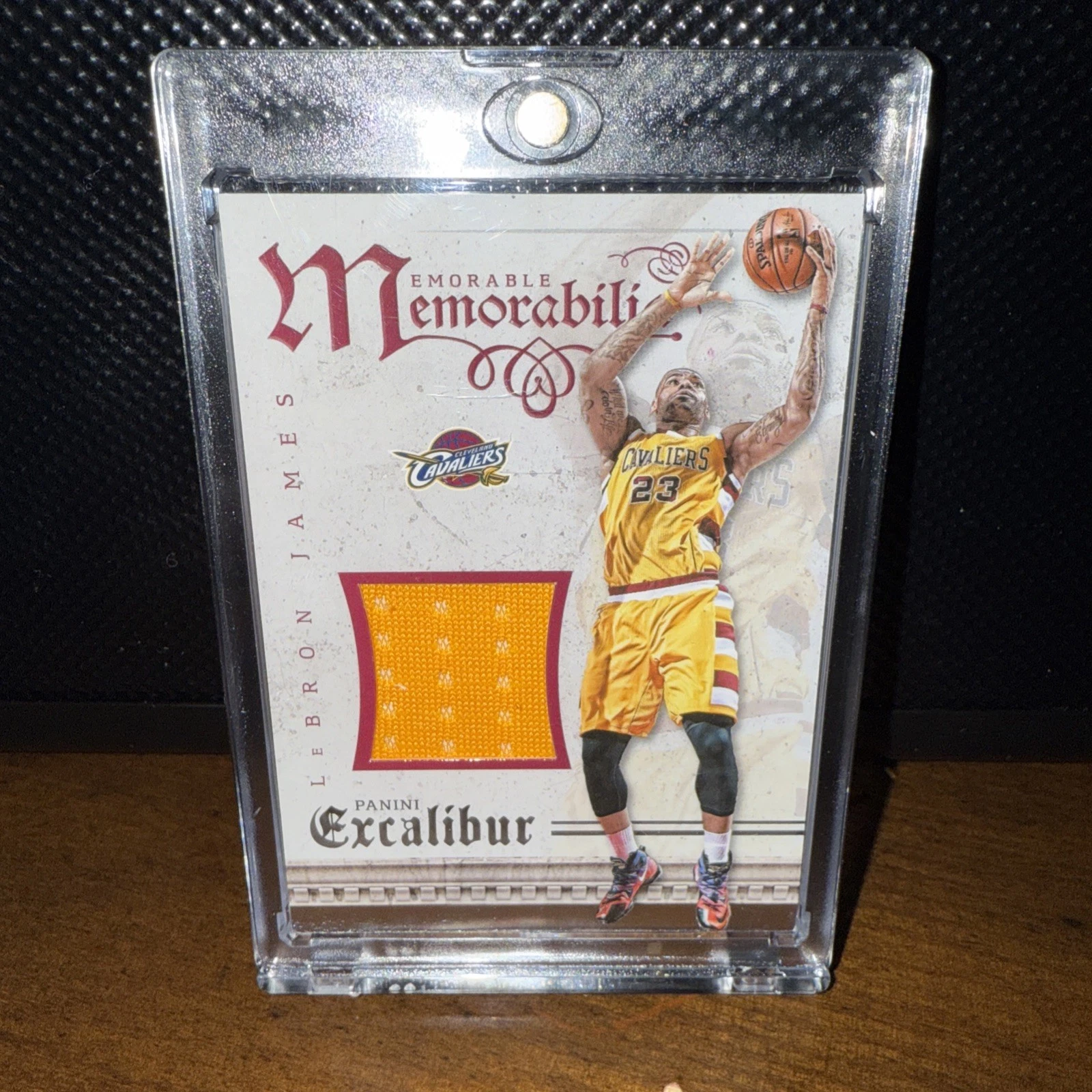 Lebron James trading card