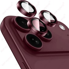 For iPhone 18 Pro Max 17 Tempered Glass Metal Camera Lens Protector