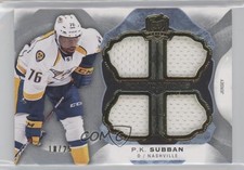 2016-17 Upper Deck The Cup Foundations Quad Jersey 18/25 PK Subban #F-PS 0q7o