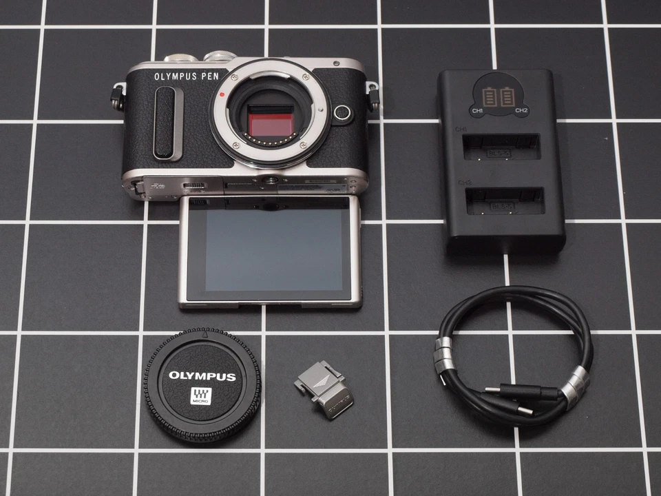 Olympus Pen E-PL8 16.1MP Mirrorless Digital Camera (Mint Condition - 2461 S/C) - image 2 of 4