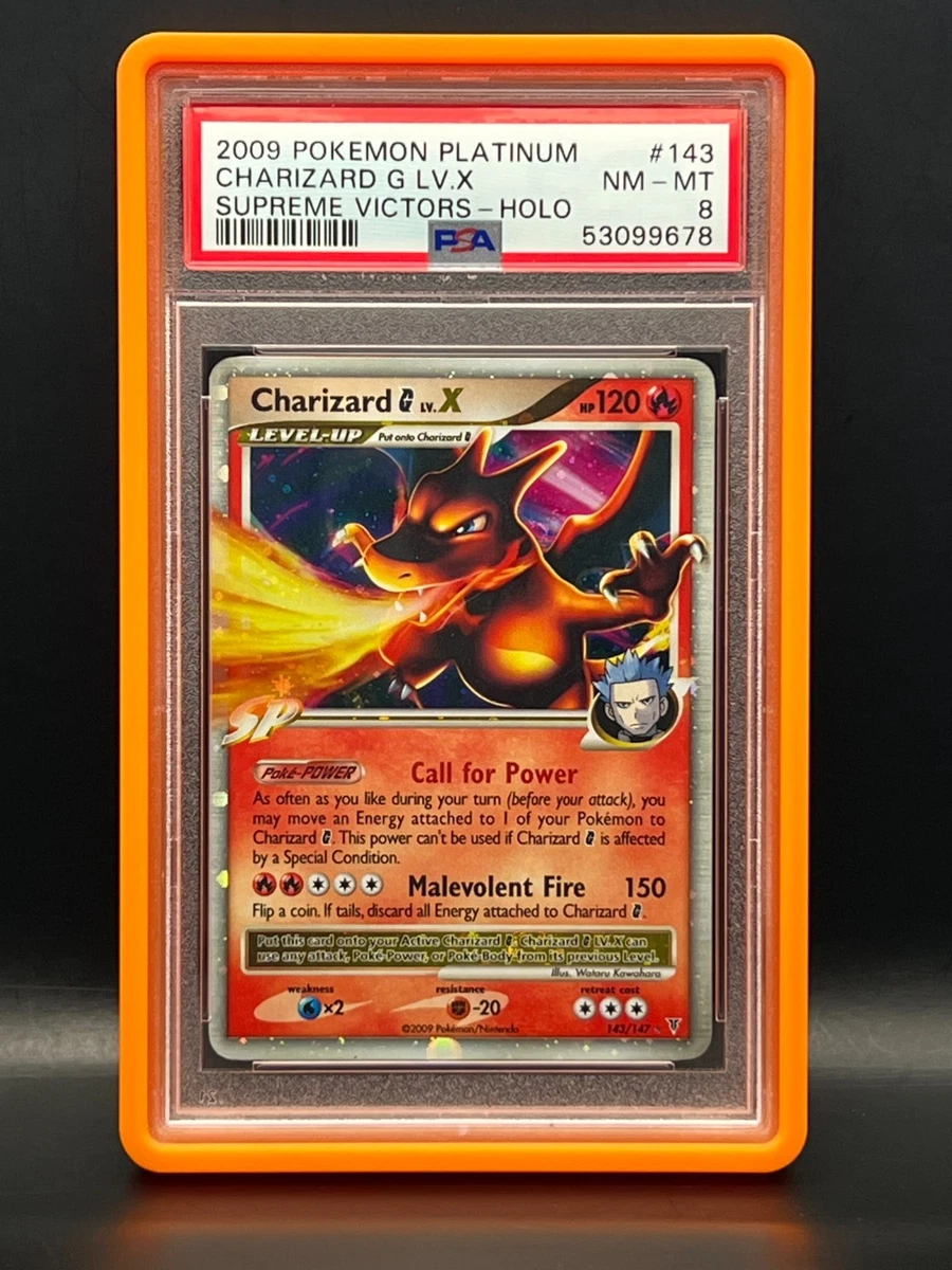 Pokémon TCG Grade 8 Charizard Individual Collectible Card Game