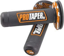 7/8" Motorcross Handle Grips Dirt Bike 22mm 24mm Pro taper, Black Orange 