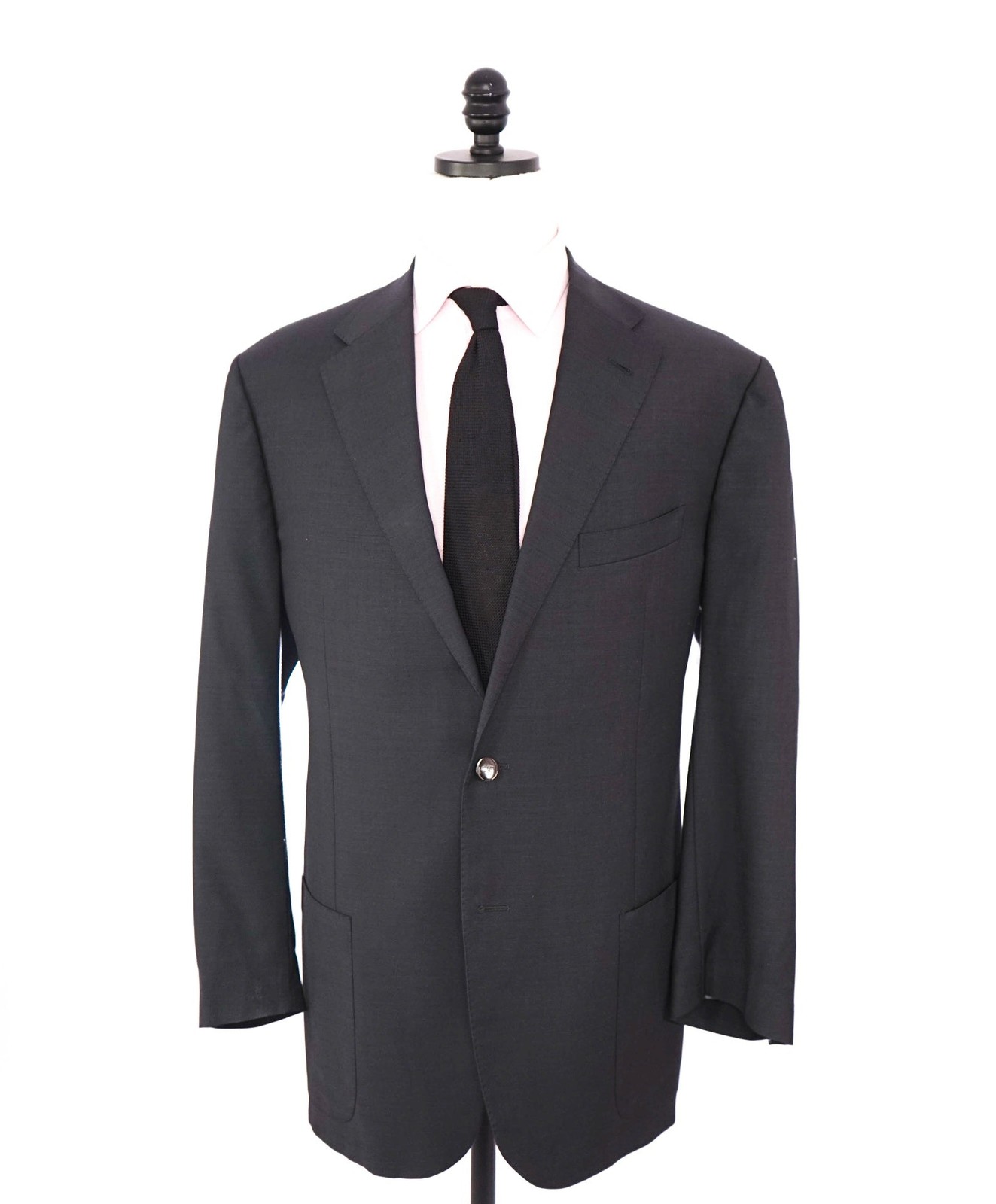 $1,595 CORNELIANI - Solid Gray Blazer Patch Pocke… - image 2