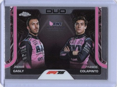 2025 Topps Chrome Formula 1 #171 Pierre Gasly / Franco Colapinto