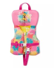 Speedo Swimming Life Jacket Vest PFD USCG Up to 30 lbs Ducky