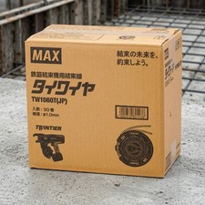 MAX TW1060T JP Tie Wire 1.0mm 30 Rolls for RB440T RB442T Twin Tier TW90600