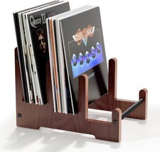 Vinyl Record Holder 60LP Record Storage Rack, 3 Tier Album Storage Shelf for Vin
