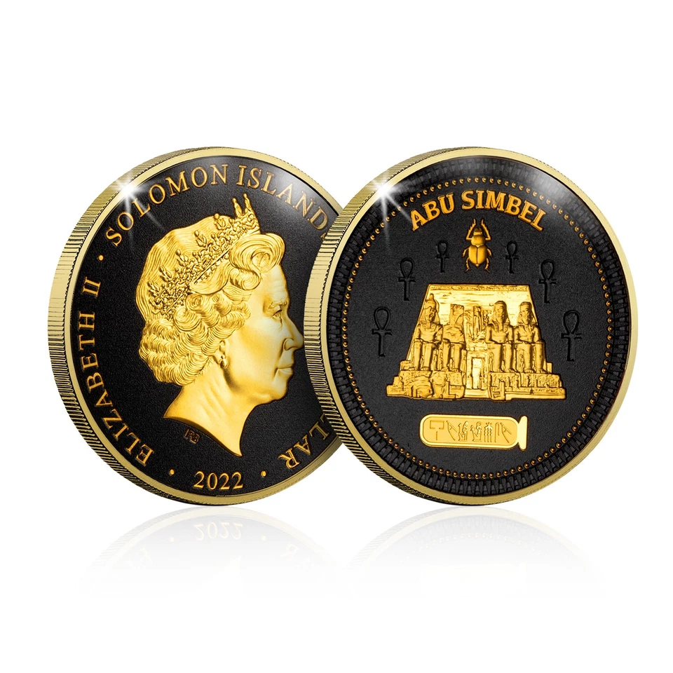 Juego de Caja Los Misterios del Antiguo Egipto - 3 Monedas Coleccionables Edición Limitada Foto 3 de 4