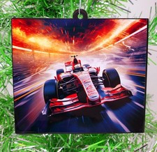 RACE Ornament - FORMULA ONE - F1 Racer Themed Christmas Ornament