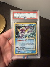 2007 POKEMON EX POWER KEEPERS GOLD STAR #102 VAPOREON HOLO PSA 5-NEW CERT CLEAN