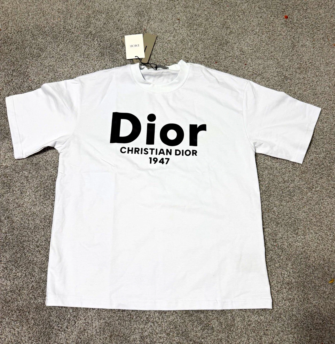 Dior White T-Shirts for Men for sale | eBay