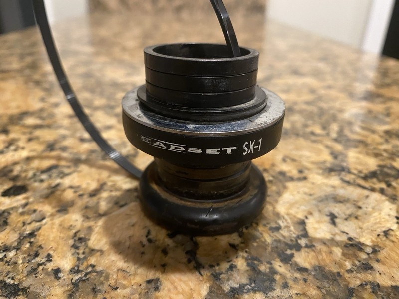 Vintage 90’s Mid School GT Dyno BMX Aheadset  SX-1 1 1/8 Threadless Freestyle