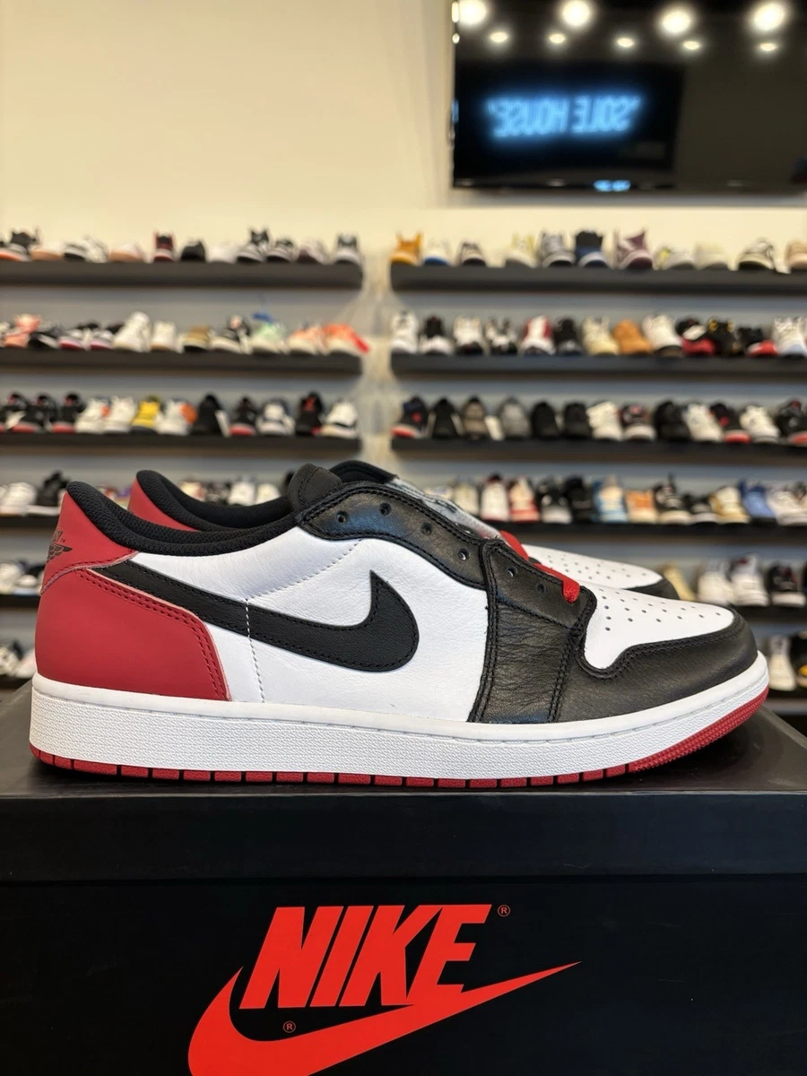 Jordan 1 Retro OG Low Black Toe for Sale | Authenticity Guaranteed