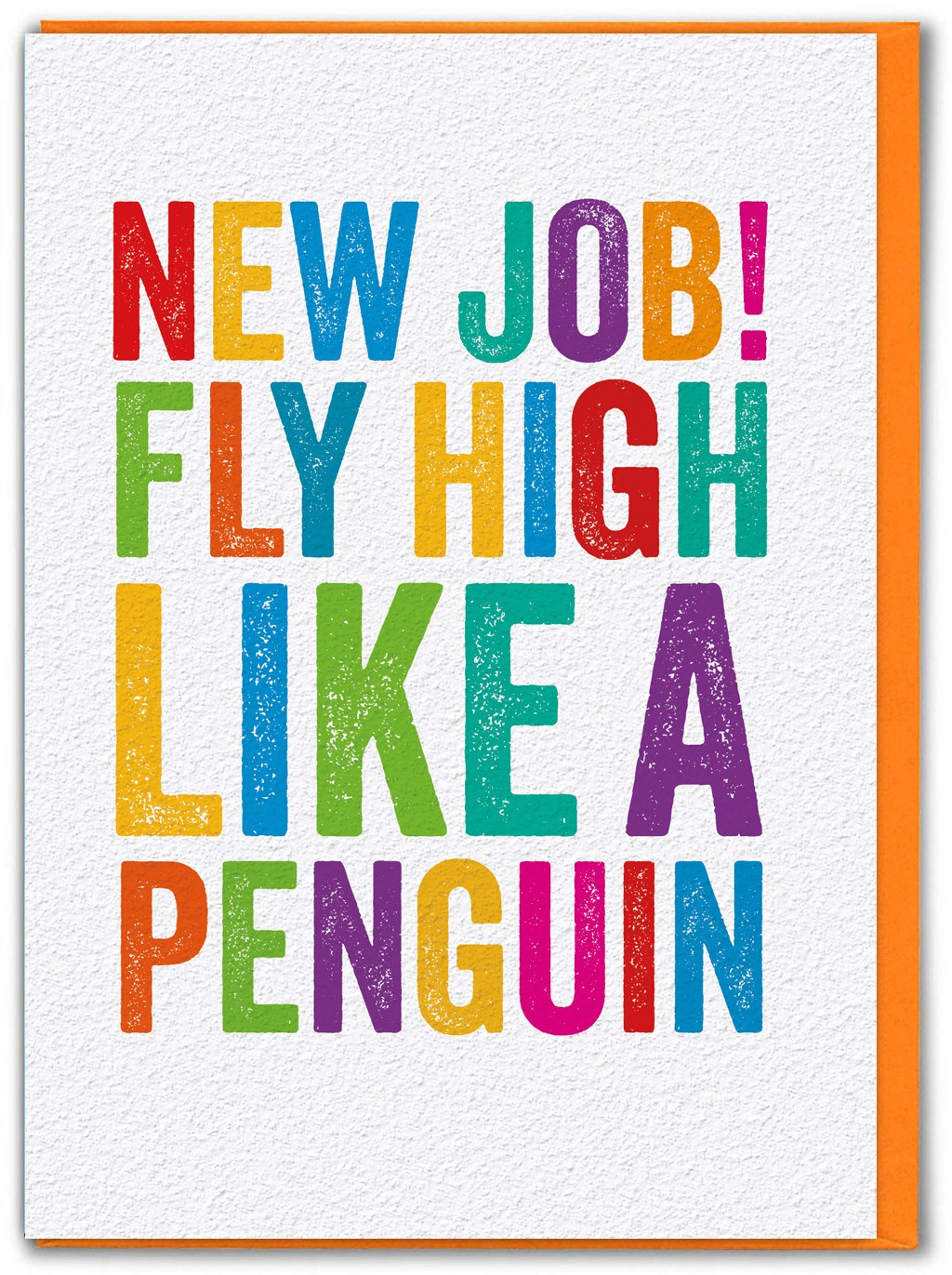 Funny New Job Card Congratulations 'Fly High' Witty Amusing Novelty Humour Joke
