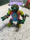 Vtg TMNT 1990 Surfing Michelangelo Figure Teenage Mutant Ninja Turtles Toy