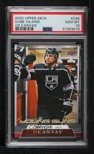 2020-21 Upper Deck UD Canvas Young Guns Gabe Vilardi #C94 PSA 10 GEM MT 0lb7