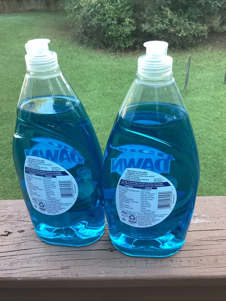 2 Jabón líquido para lavar platos Dawn descontinuado original 28FL AROMA ANTIGUO Foto 4 de 4