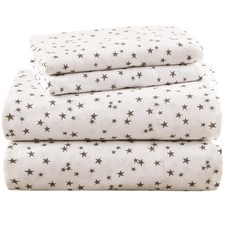 Codi Flannel Sheets Queen Size- 4 Pieces Ultra Soft Warm Sheet Set, Cozy 100 ...