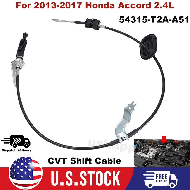 Honda OEM Accord-automatic Transaxle Shift Shifter Control Cable