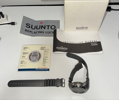 SUUNTO Stinger Tauchcomputer 20ATM Digitaluhr für Taucher mit Hintergrundbele...