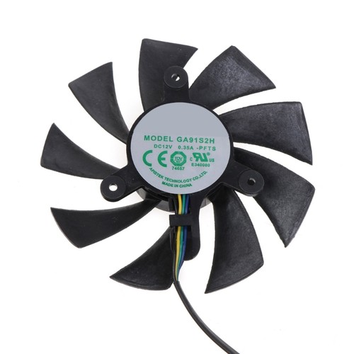 87MM GA92A2H 4Pin VGA Fan Graphics Card Cooling Fan for Zotac GeForce RTX 2070 - Afbeelding 6 van 8