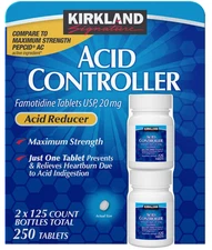 Kirkland Signature Acid Controller 20 mg., 250 Tablets