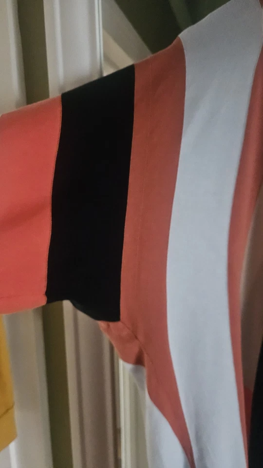 COS Asymmetrical Striped Knit Dress/Tunic Top Size L ( UK 16-20) Hardly Worn - Image 2 of 4