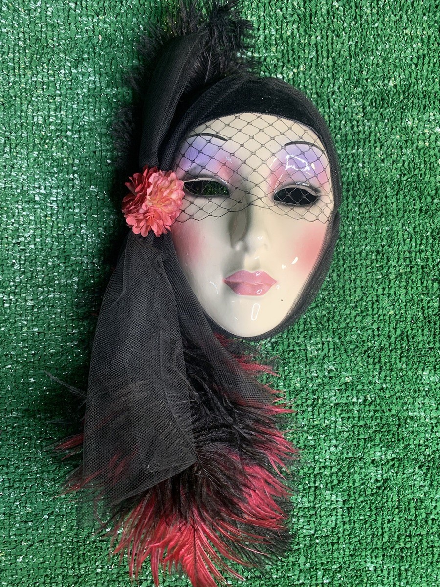 Committed to the Image: Contemporary アート clay art glass wall mask new with tags | eBay