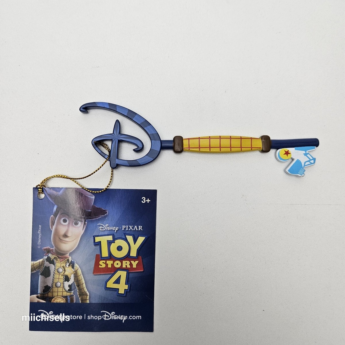 Disney Store Toy Story Key, Pixar, Woody Limited Edition Key New