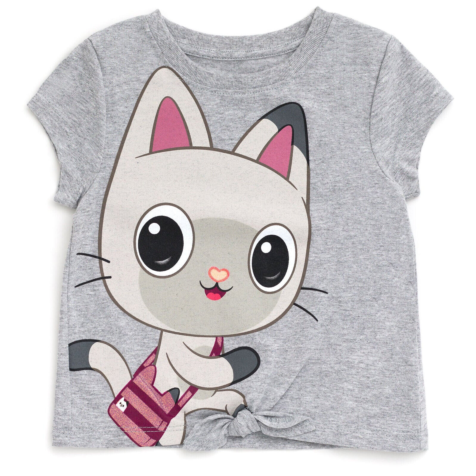 Dreamworks Gabby's Dollhouse T Shirt Pandy Paws Girls Kids Girls 3 Pack Size 7-8