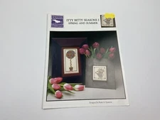 Twisted Threads Itty Bitty Seasons 1 Spring Summer Counted Cross Stitch Pattern